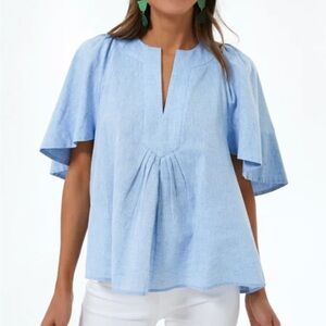 Tuckernuck/Pomander Place Light Blue Women's Top